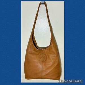 Tory Burch Marion Hobo Bag, Royal Tan, with Sleeper Dust Bag